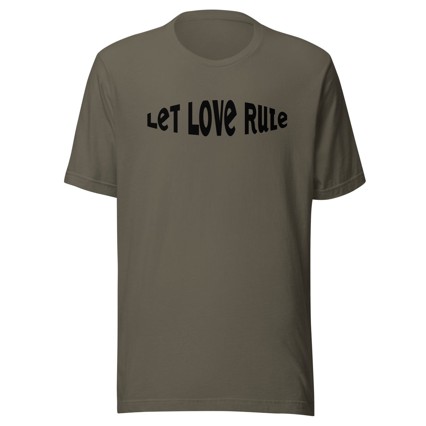 Let Love Rule Unisex t-shirt