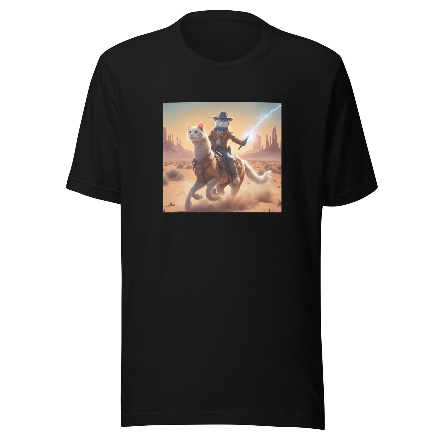 Light Saber Kitty Unisex t-shirt