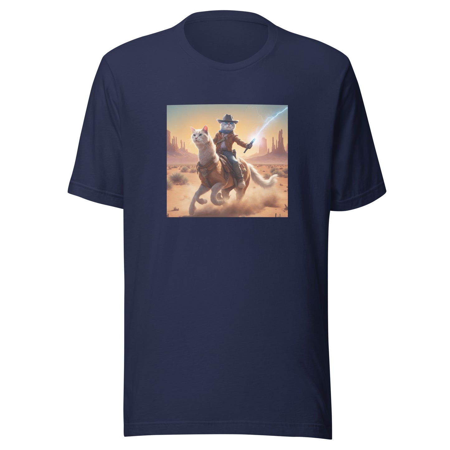 Light Saber Kitty Unisex t-shirt