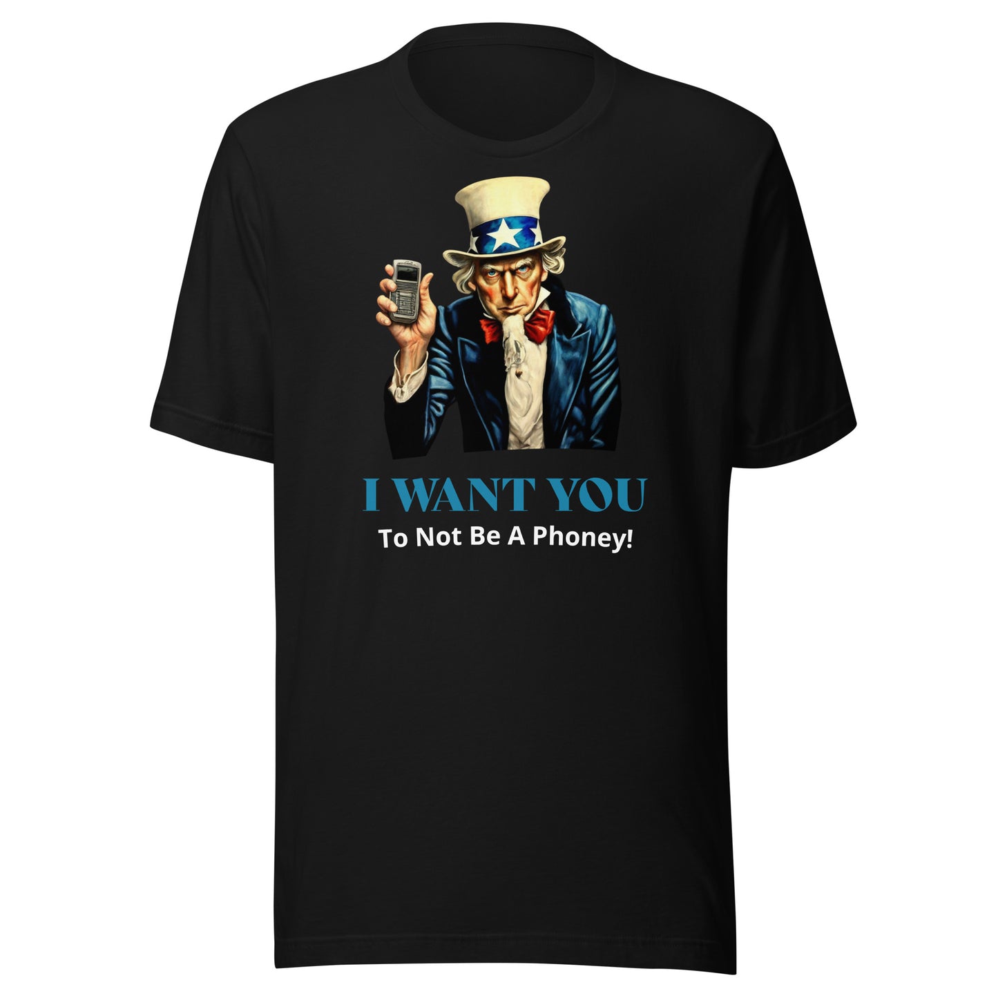 Uncle Sam Wants You! Unisex t-shirt