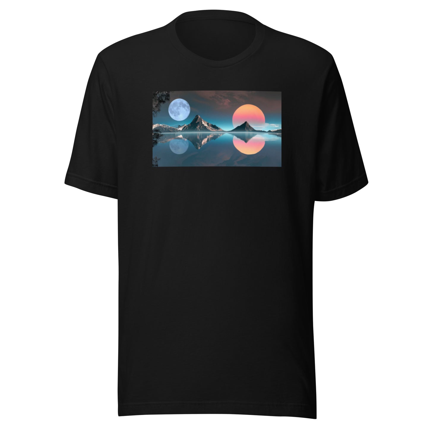 The Sun & The Mooon Unisex t-shirt