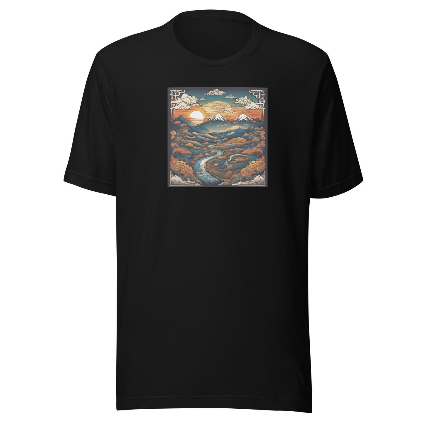 Sunrise Over The Canyon - Unisex t-shirt