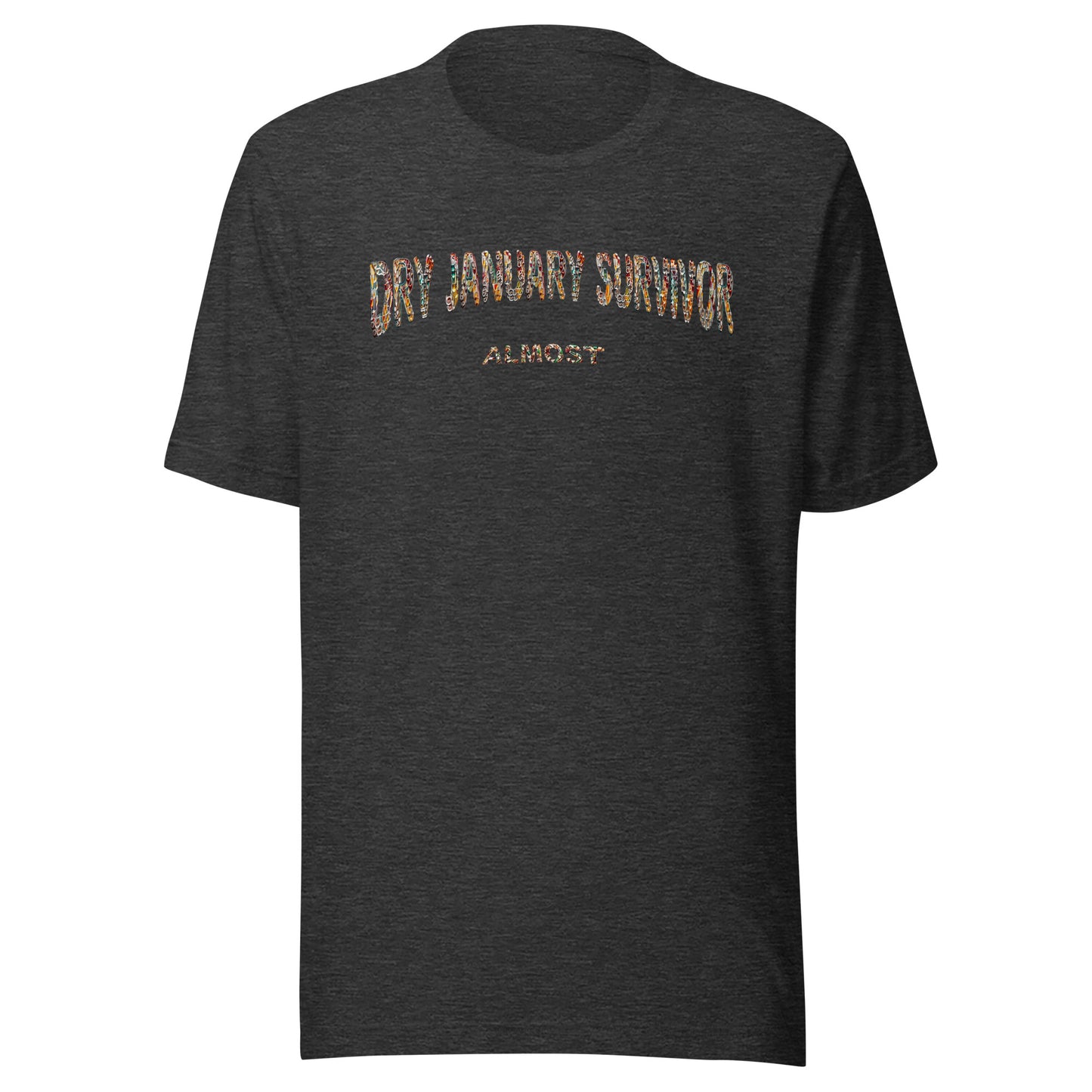 Dry January Survivor - Almost Unisex t-shirt