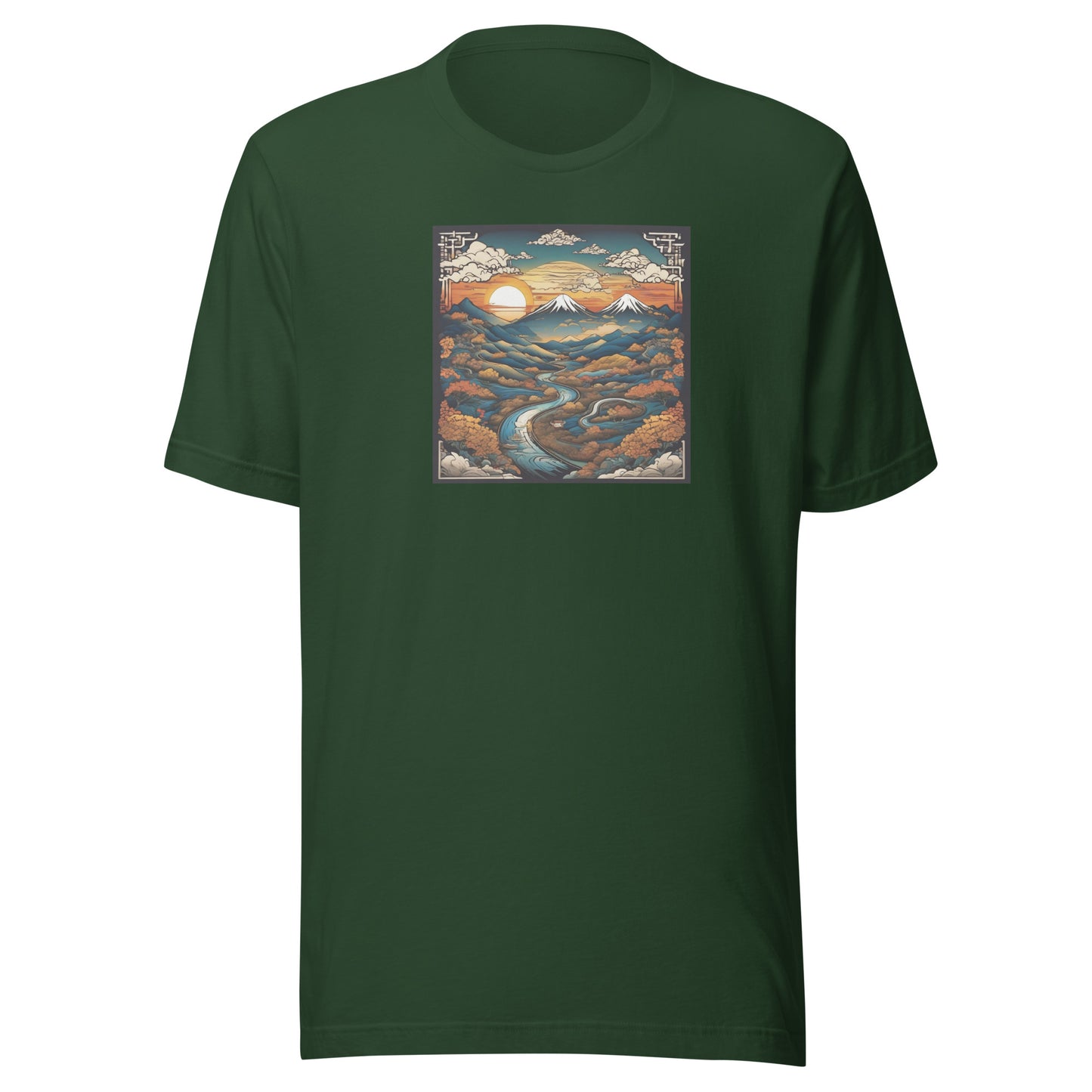 Sunrise Over The Canyon - Unisex t-shirt