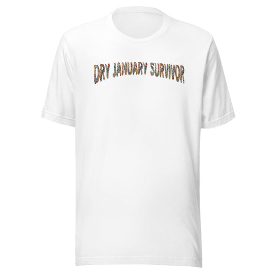 Dry January Survivor Unisex t-shirt