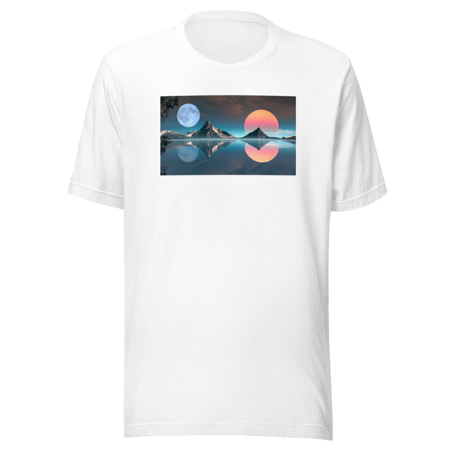 The Sun & The Mooon Unisex t-shirt