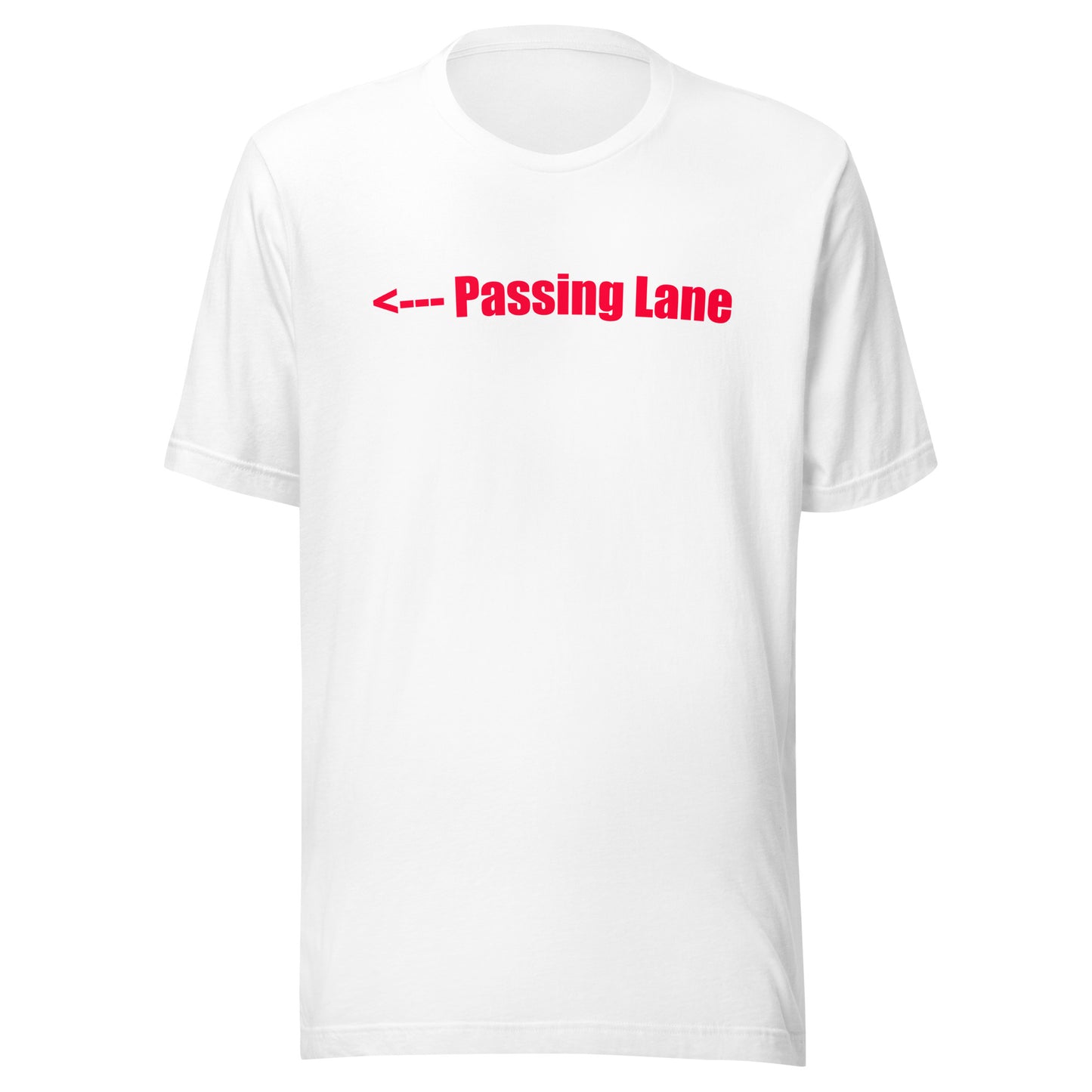 Passing Lane Unisex t-shirt