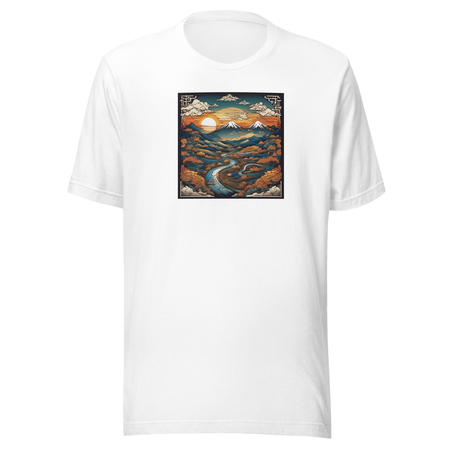 Sunrise Over The Canyon - Unisex t-shirt